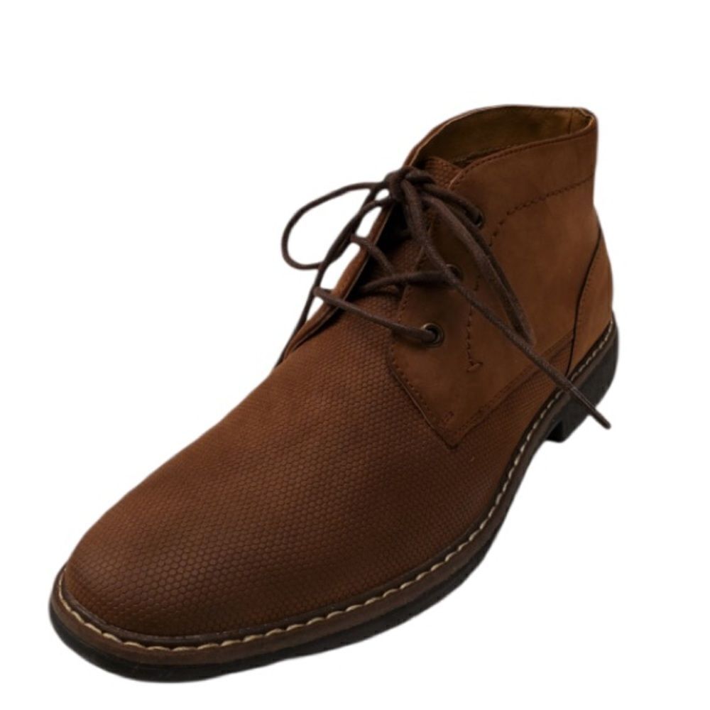 Kenneth Cole Men's Passage Cognac Chukka Boots Size 10.5. B81